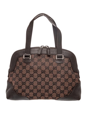 GG Canvas GG Canvas Top Handle Bag Small