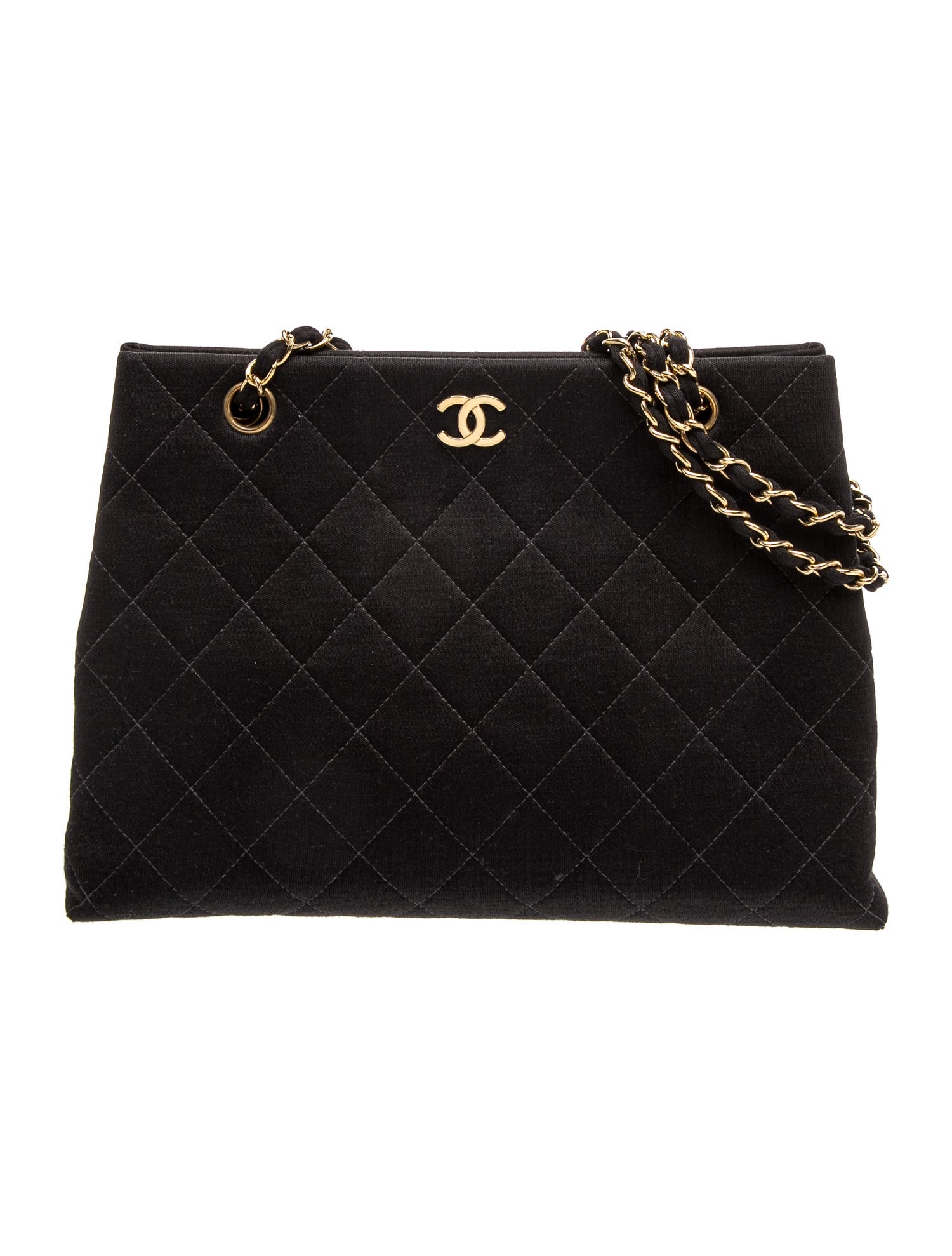 Quilted CC Jersey Tote