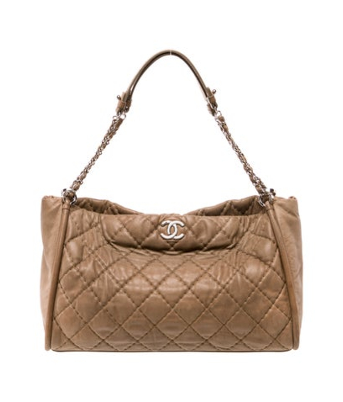 Chanel Cc Quilted Tote