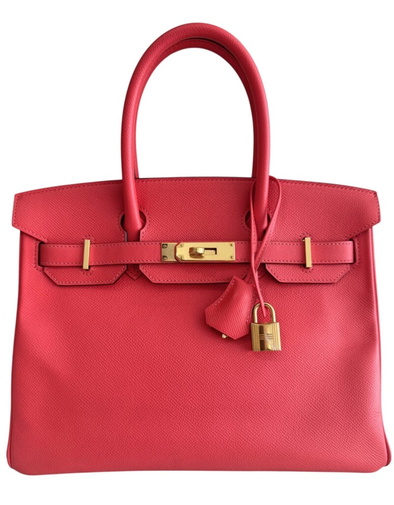 Rose Jaipur Epsom Birkin 30 Gold Hardware, 2015