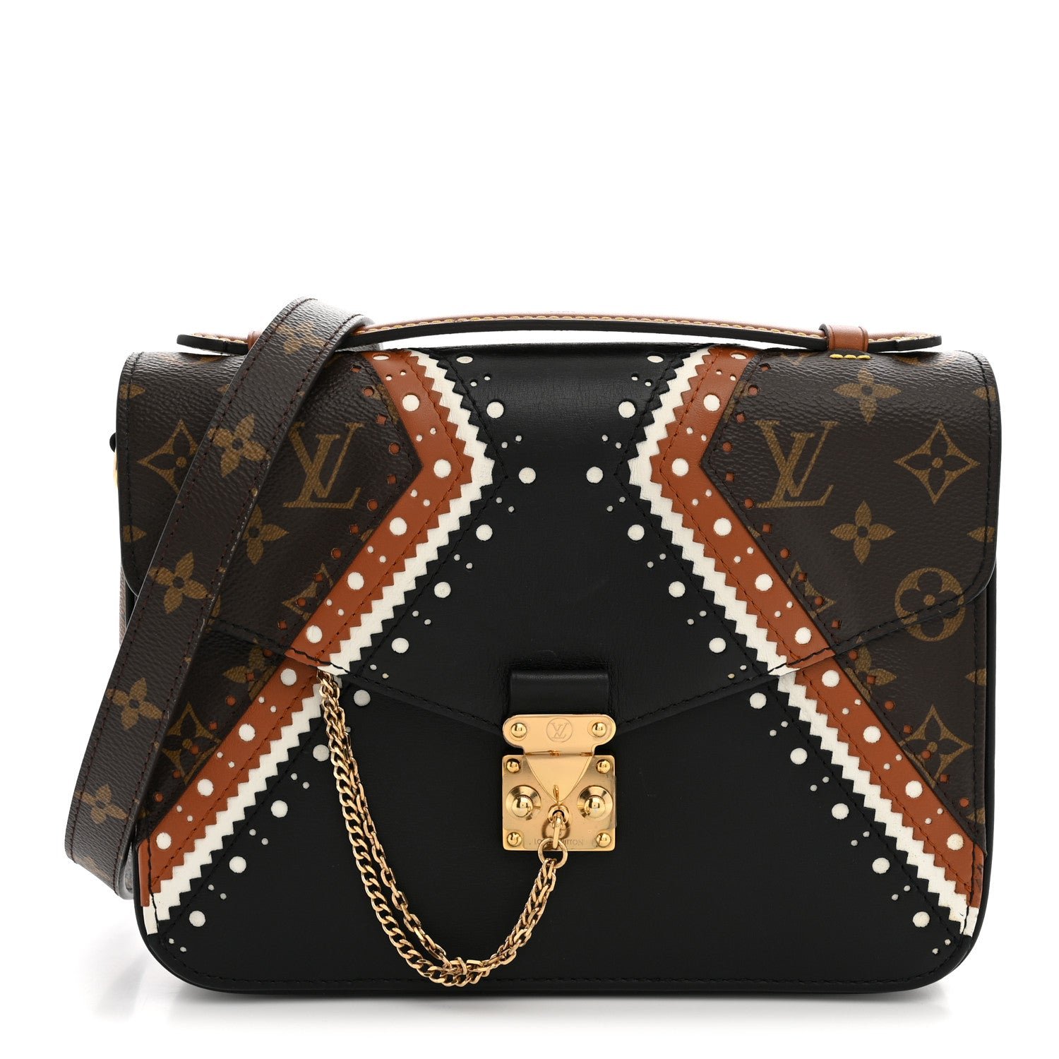 Louis Vuitton Monogram Brogue Pochette Metis