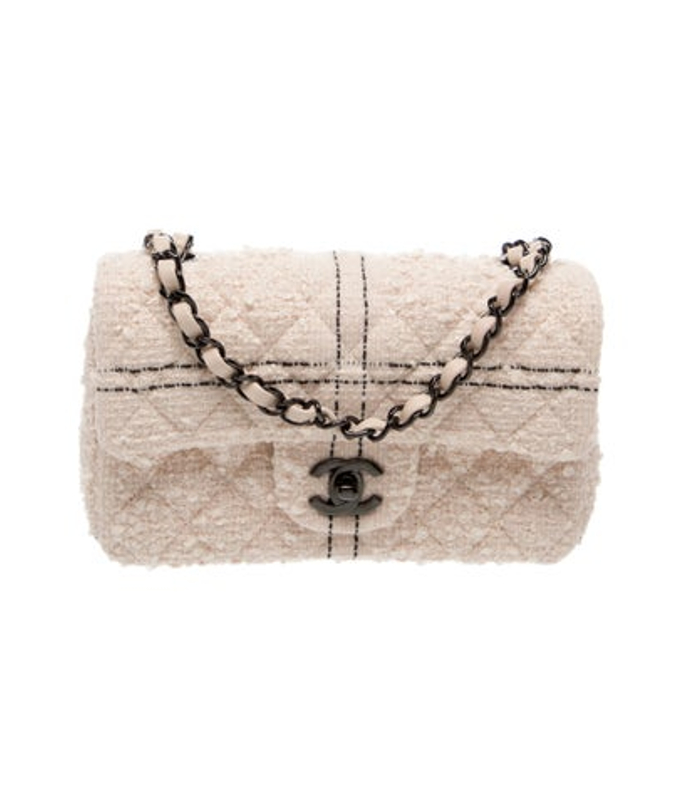 Chanel Tweed Rectangular Mini Flap Bag
