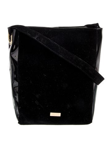 Carolina Herrera Velvet Shoulder Bag