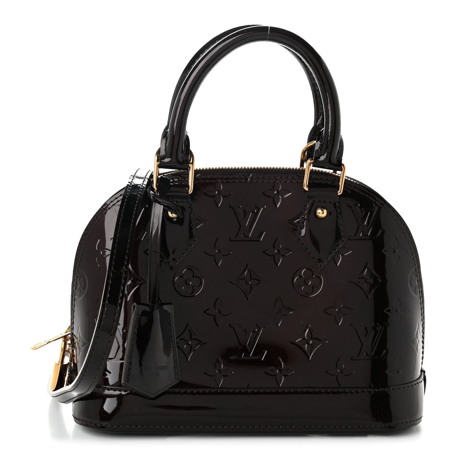 Louis Vuitton Vernis Alma BB Amarante
