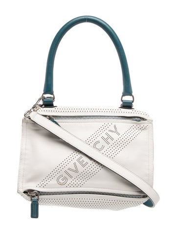 Leather Pandora Perforated Leather Bag Small
