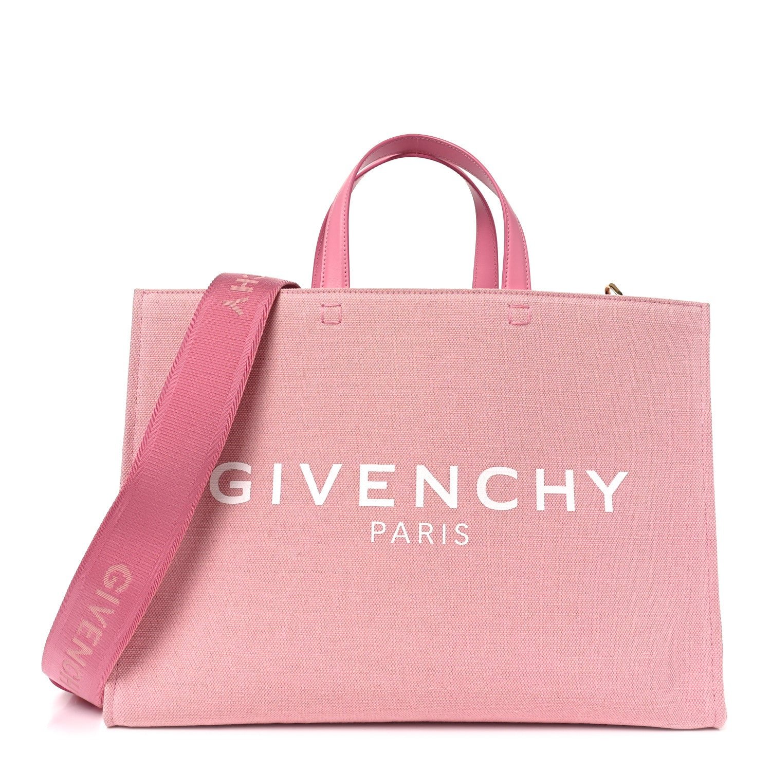 Givenchy Givenchy Canvas Medium G-Tote Bright Pink