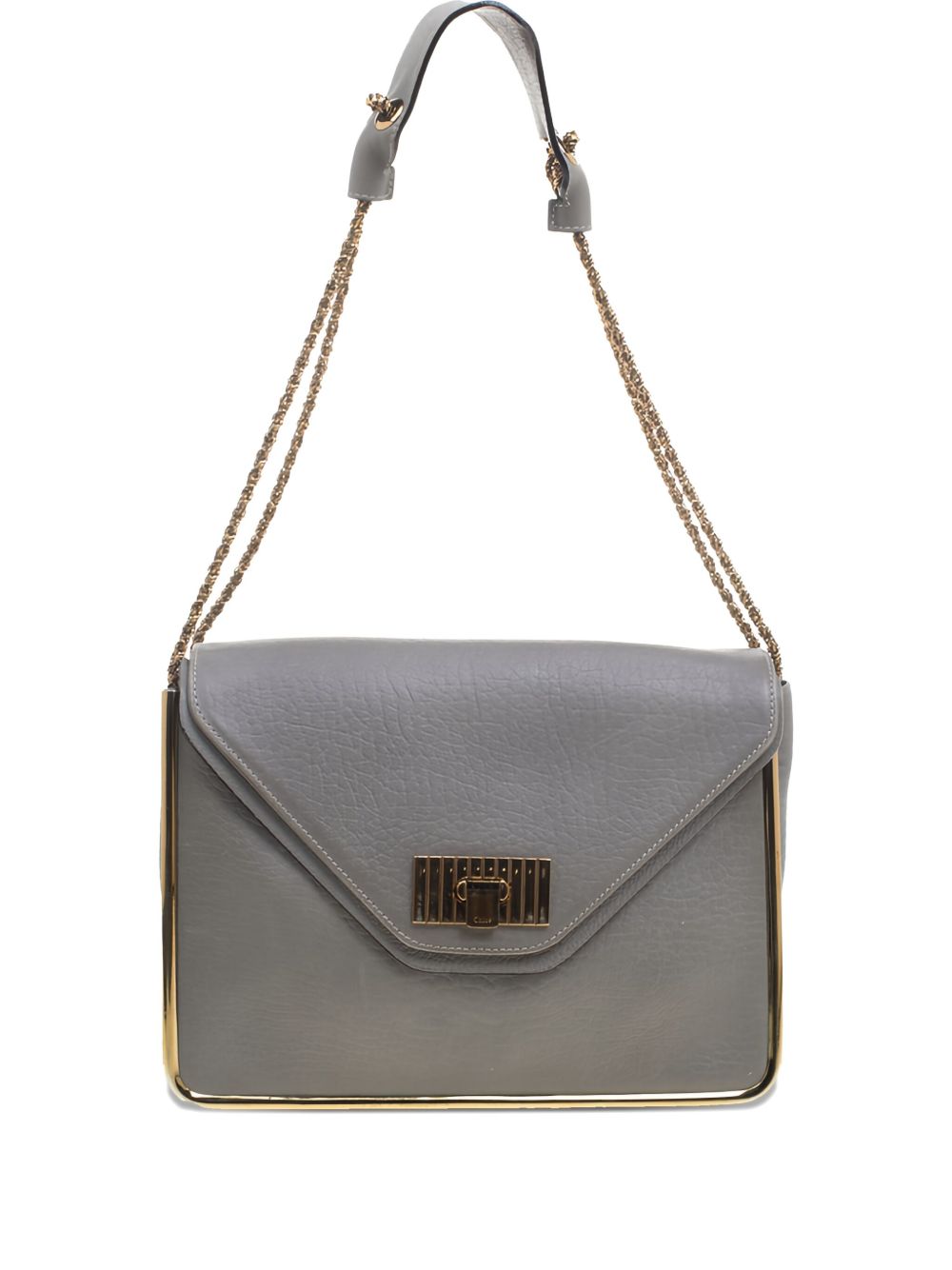 Chloe leather flap bag