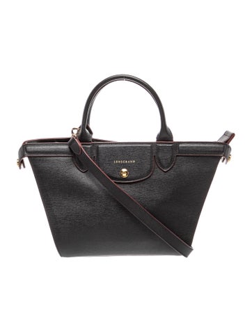 Leather Top Handle Bag