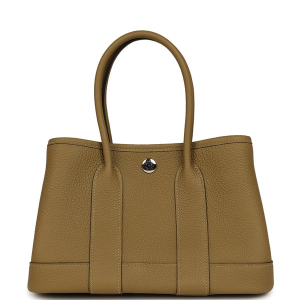Hermes Hermes Garden Party Neo 23 Dune Negonda Palladium Hardware