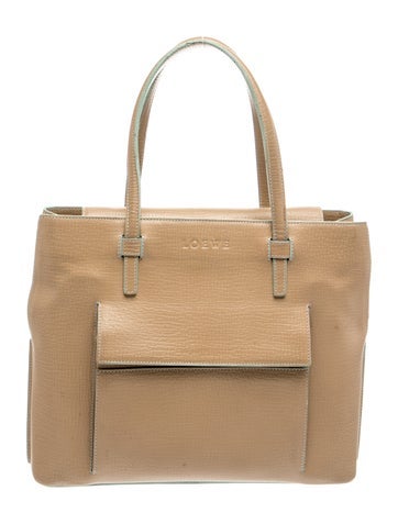 Leather Top Handle Bag Vintage