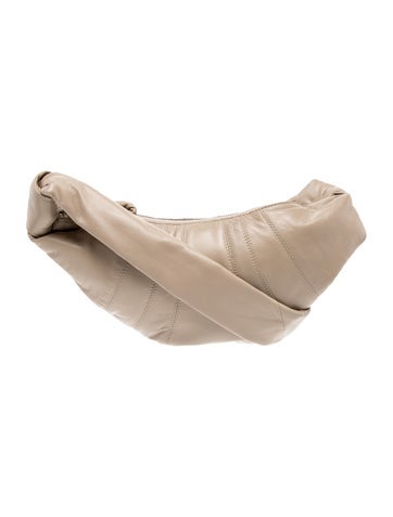 Leather Small Croissant Bag