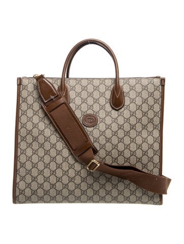 GG Supreme Interlocking G Tote