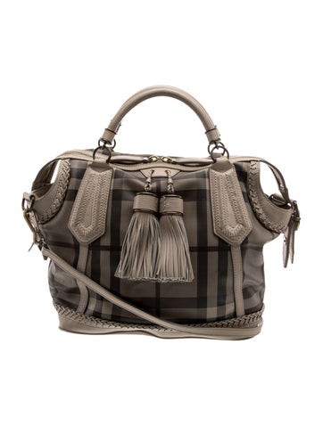 Smoked Check Shoulder Bag