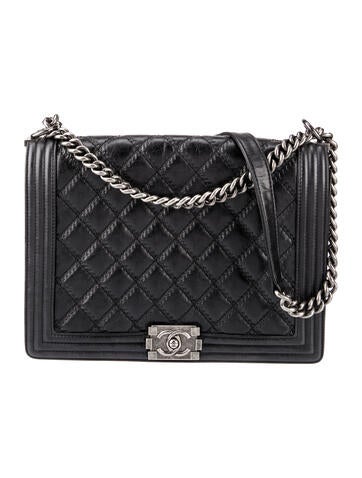 Large Double Stitch Boy Bag