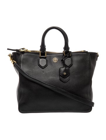 Leather Top Handle Bag