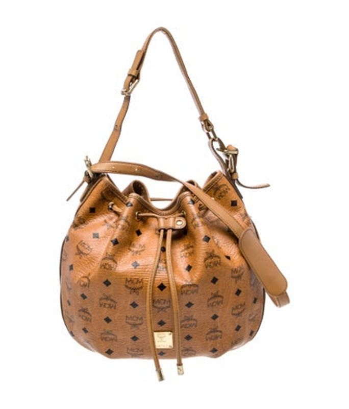 MCM Visetos Bucket Bag