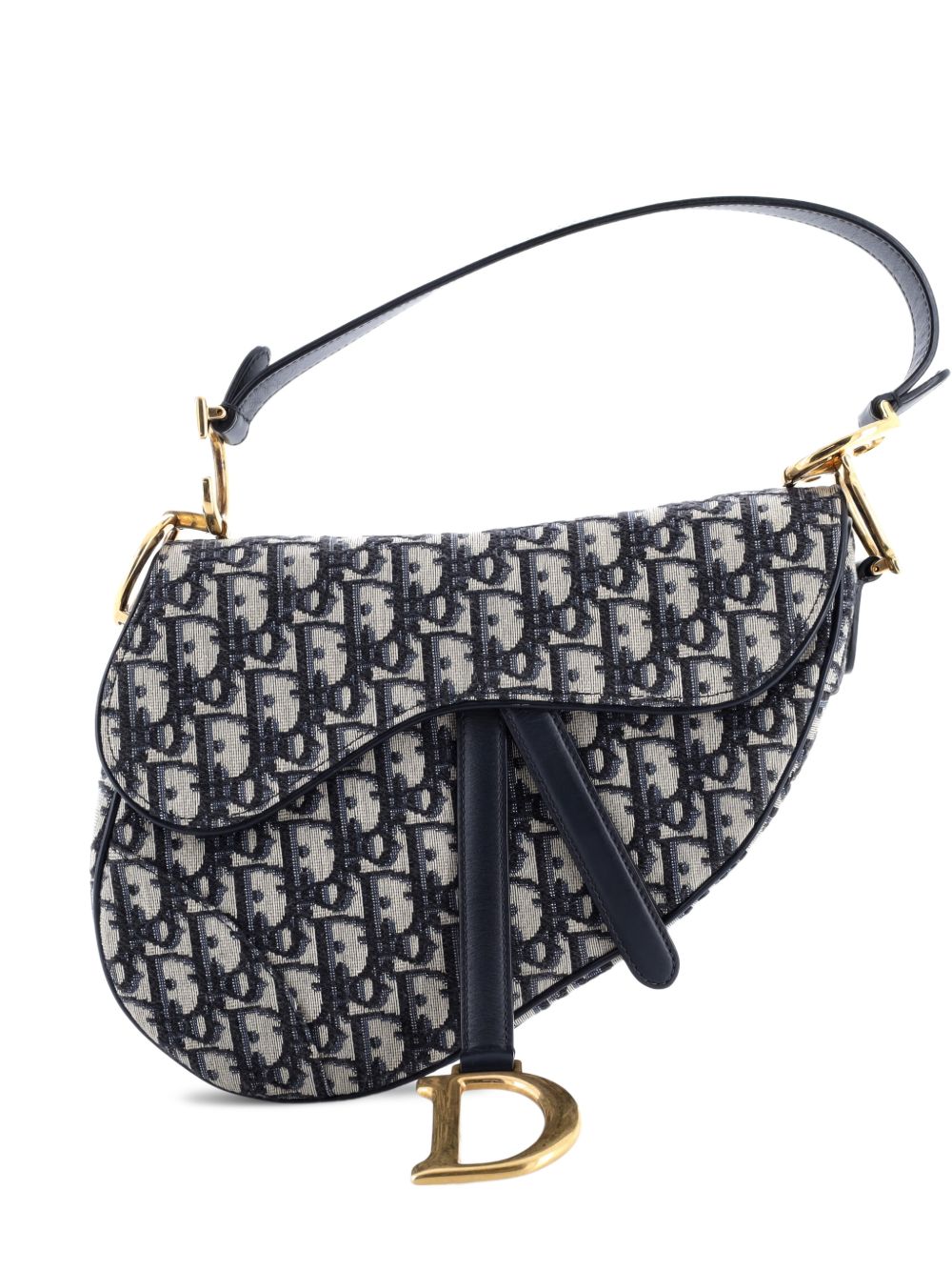 Saddle Handbag Oblique Canvas Mini shoulder bag