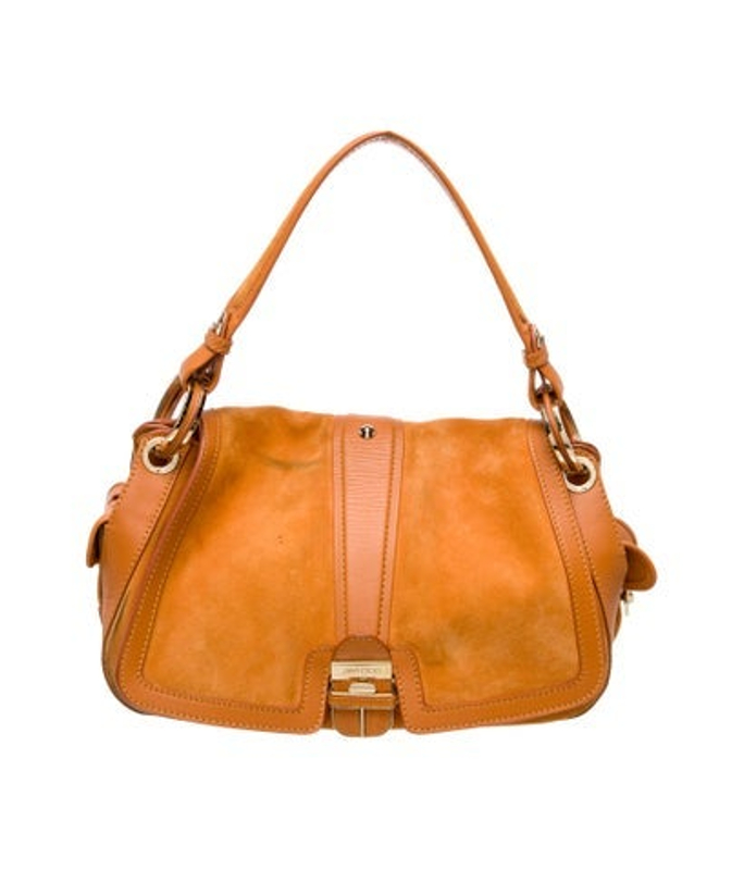 Jimmy Choo Choo Suede Shoulder Bag