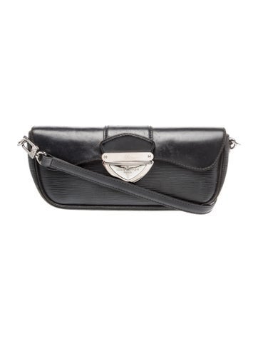 Epi Leather Pochette Montaigne Vintage