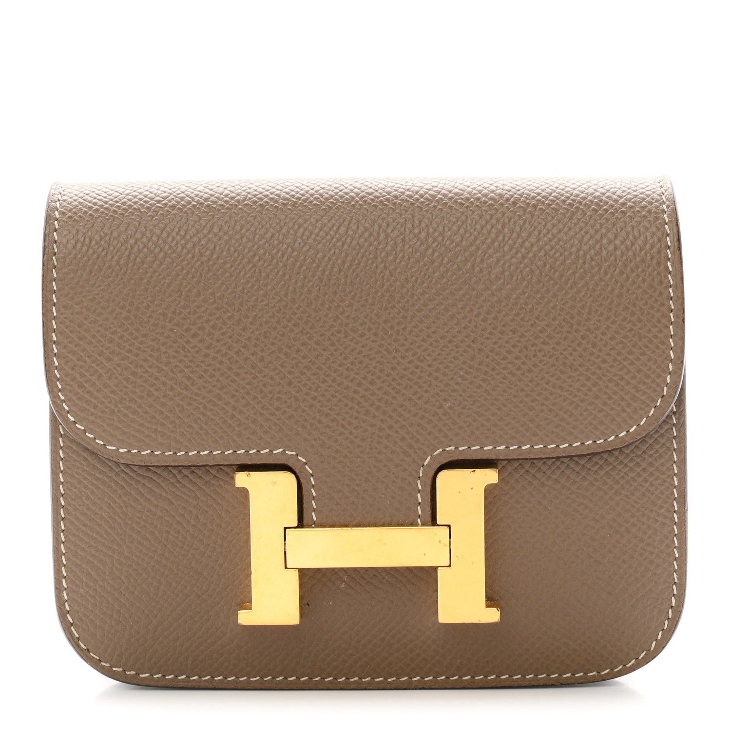 Hermes Epsom Constance Slim Wallet Etoupe