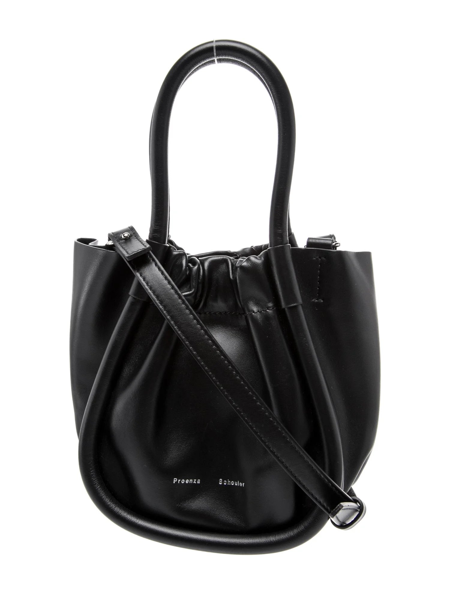 Leather Top Handle Bag