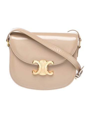 Leather Triomphe Besace Small