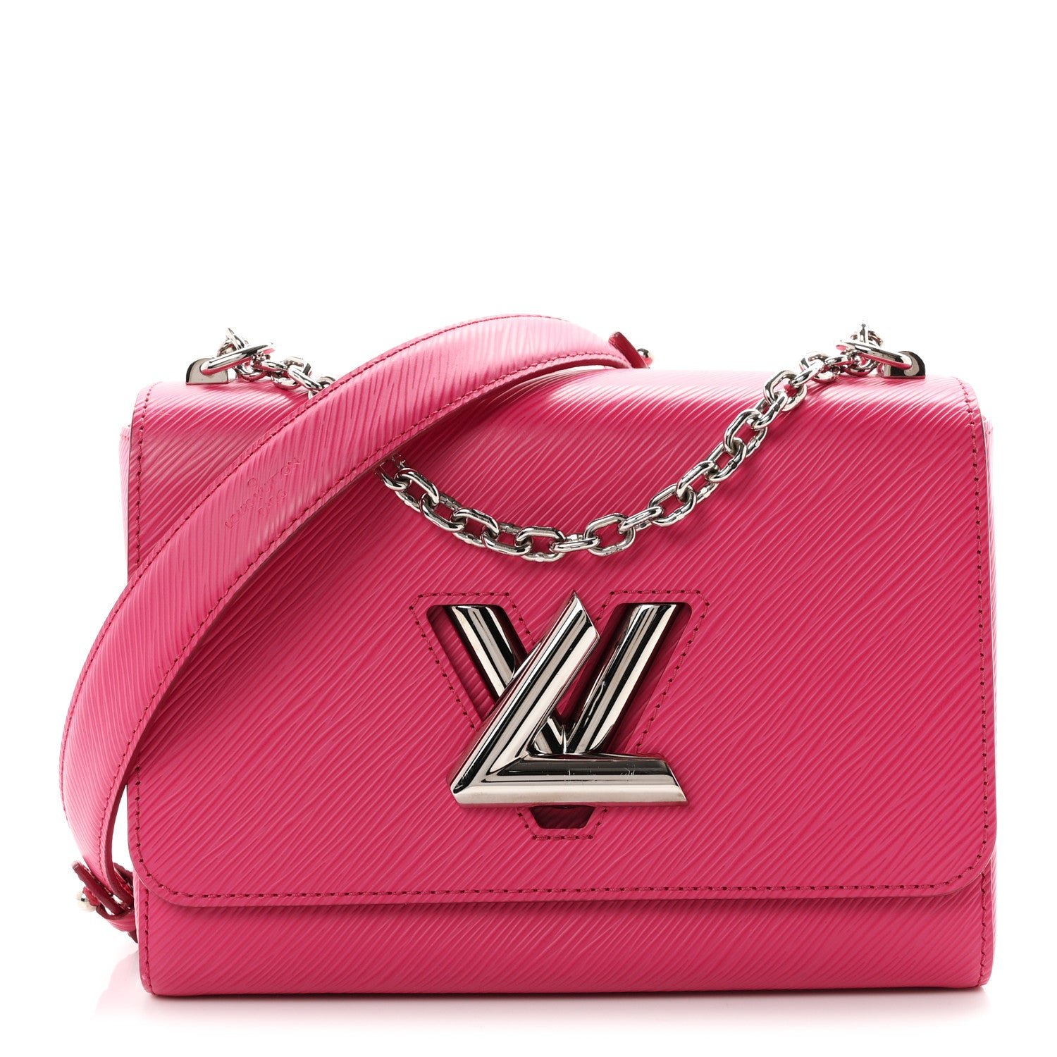 Louis Vuitton Epi Twist Shoulder Bag MM Hot Pink