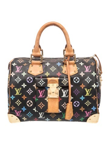Multicolore Monogram Speedy 30