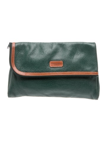 Courreges Leather Clutch