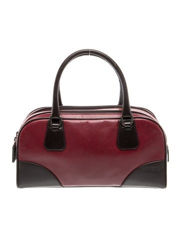Tessuto Nylon Top Handle Bag