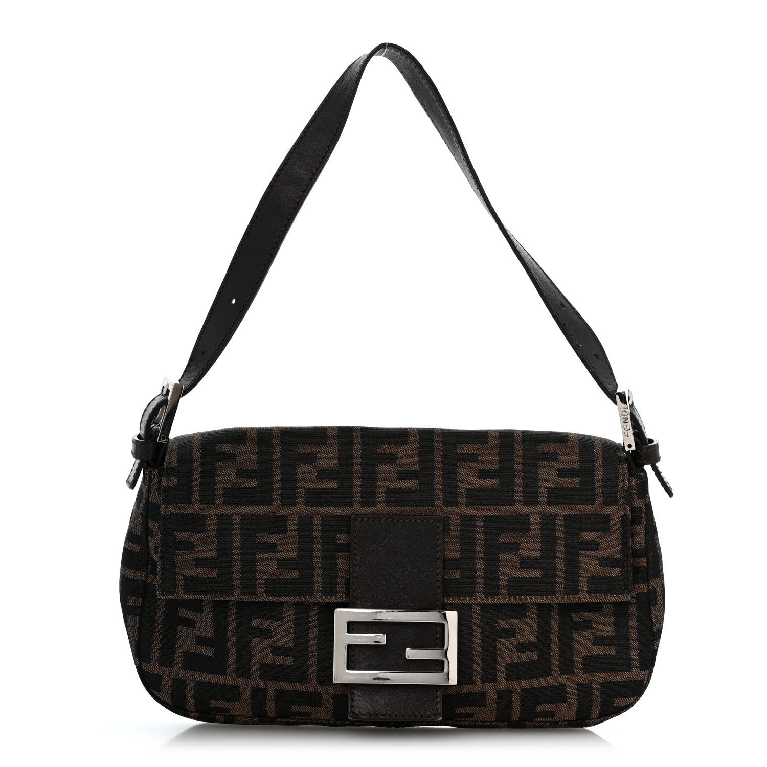 Fendi Zucca Baguette Tobacco