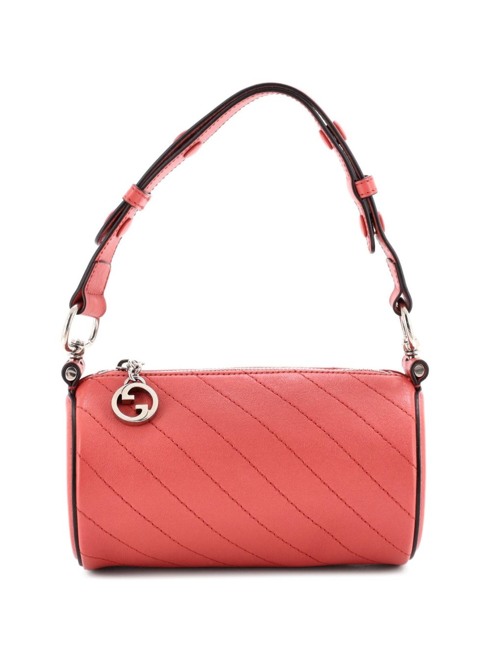 Blondie Diagonal Quilted Leather Mini shoulder bag