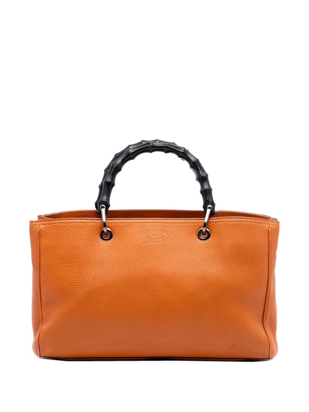 2016-2026 Medium Calfskin Bamboo Shopper satchel