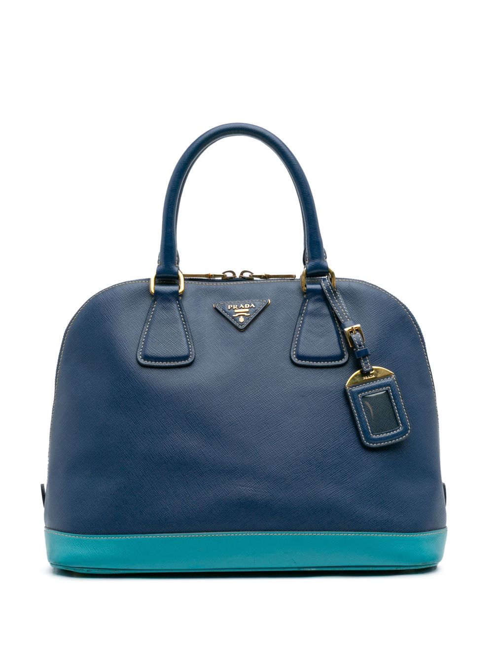 2000-2025 Bicolor Saffiano Lux Promenade Dome handbag