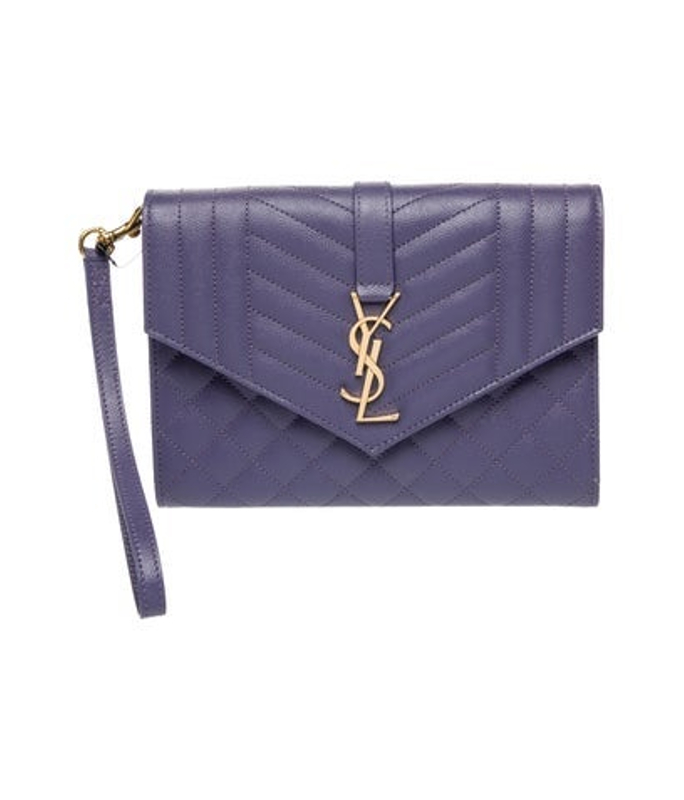 Saint Laurent Laurent Quilted Clutch 2022