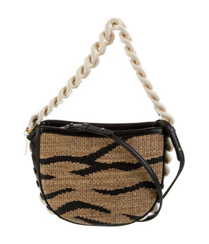 Stella McCartney Mccartney Raffia Shoulder Bag