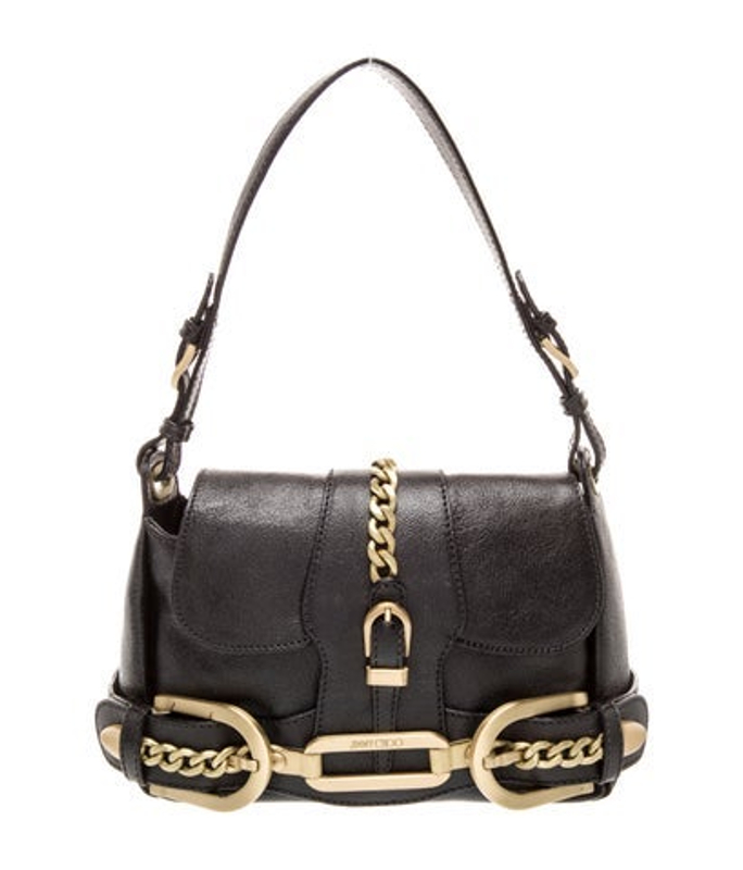 Jimmy Choo Choo Leather Shoulder Bag