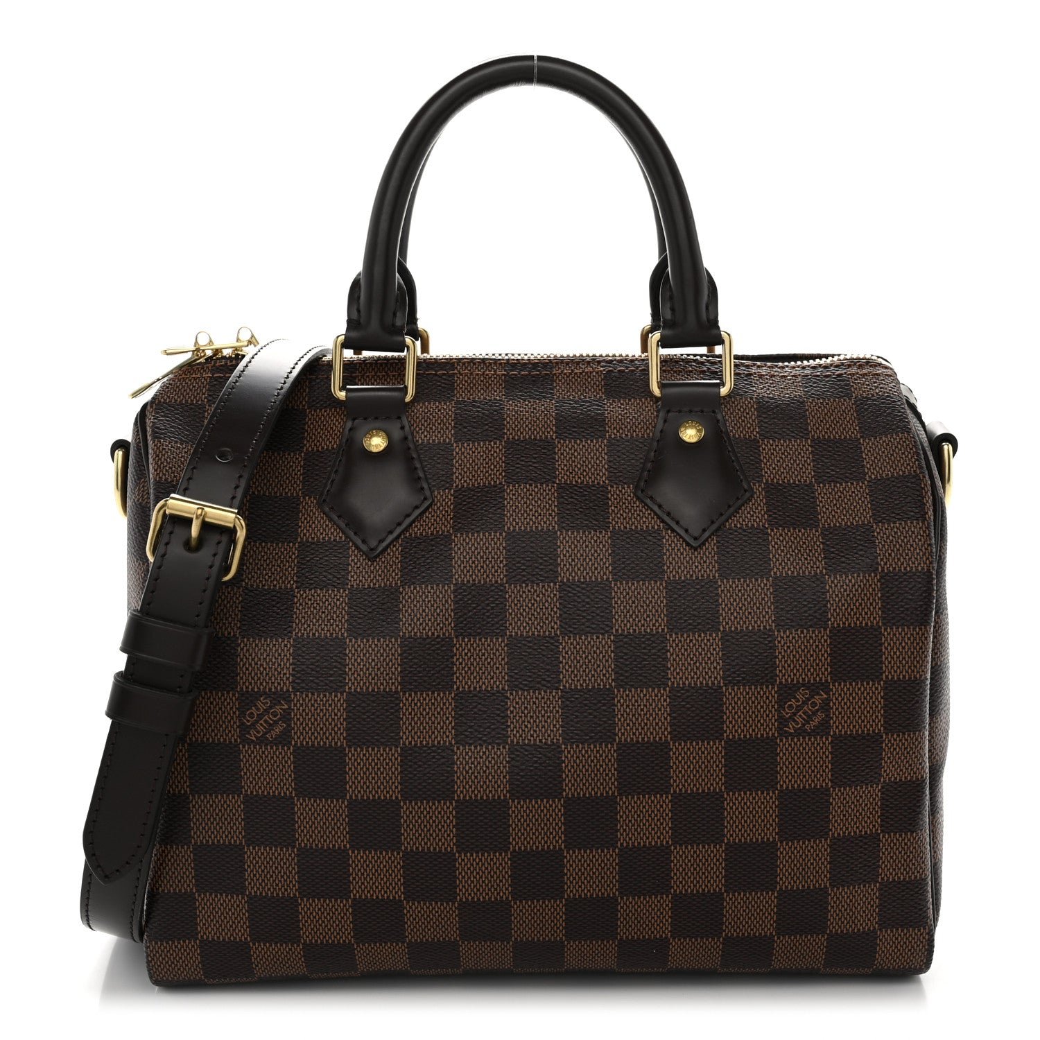 Damier Ebene Speedy Bandouliere 25