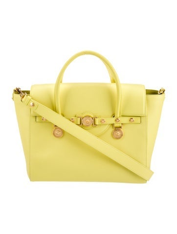 Leather Top Handle Bag