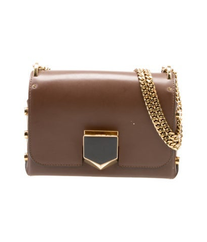 Jimmy Choo Choo Leather Evening Bag