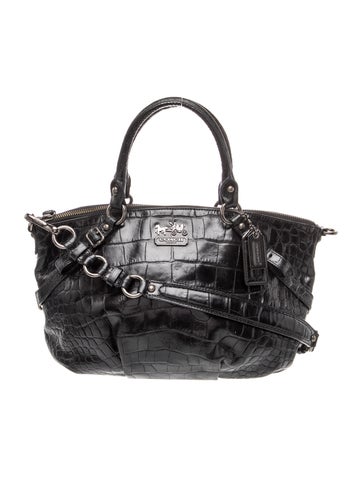Patent Leather Top Handle Bag