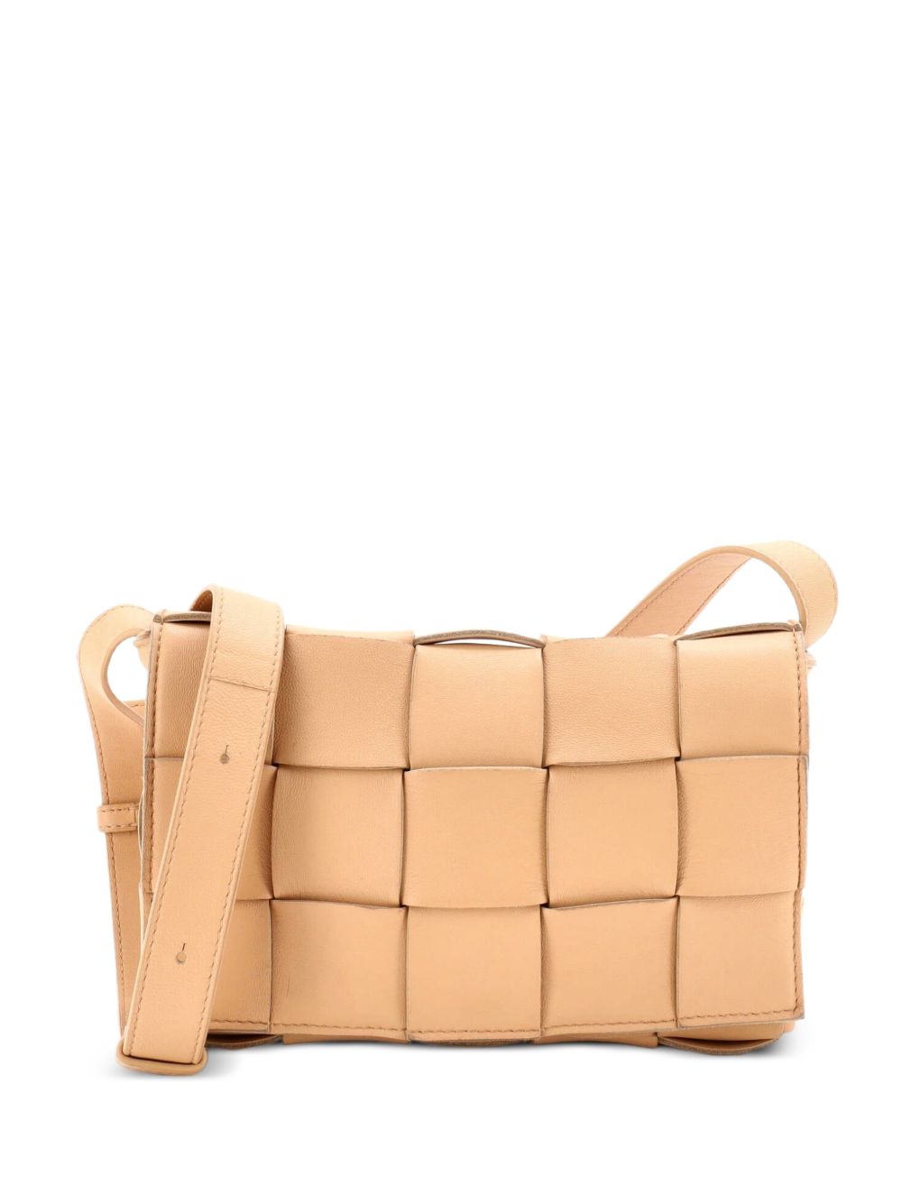 Bottega Veneta Cassette Maxi Intrecciato Leather Small crossbody bag