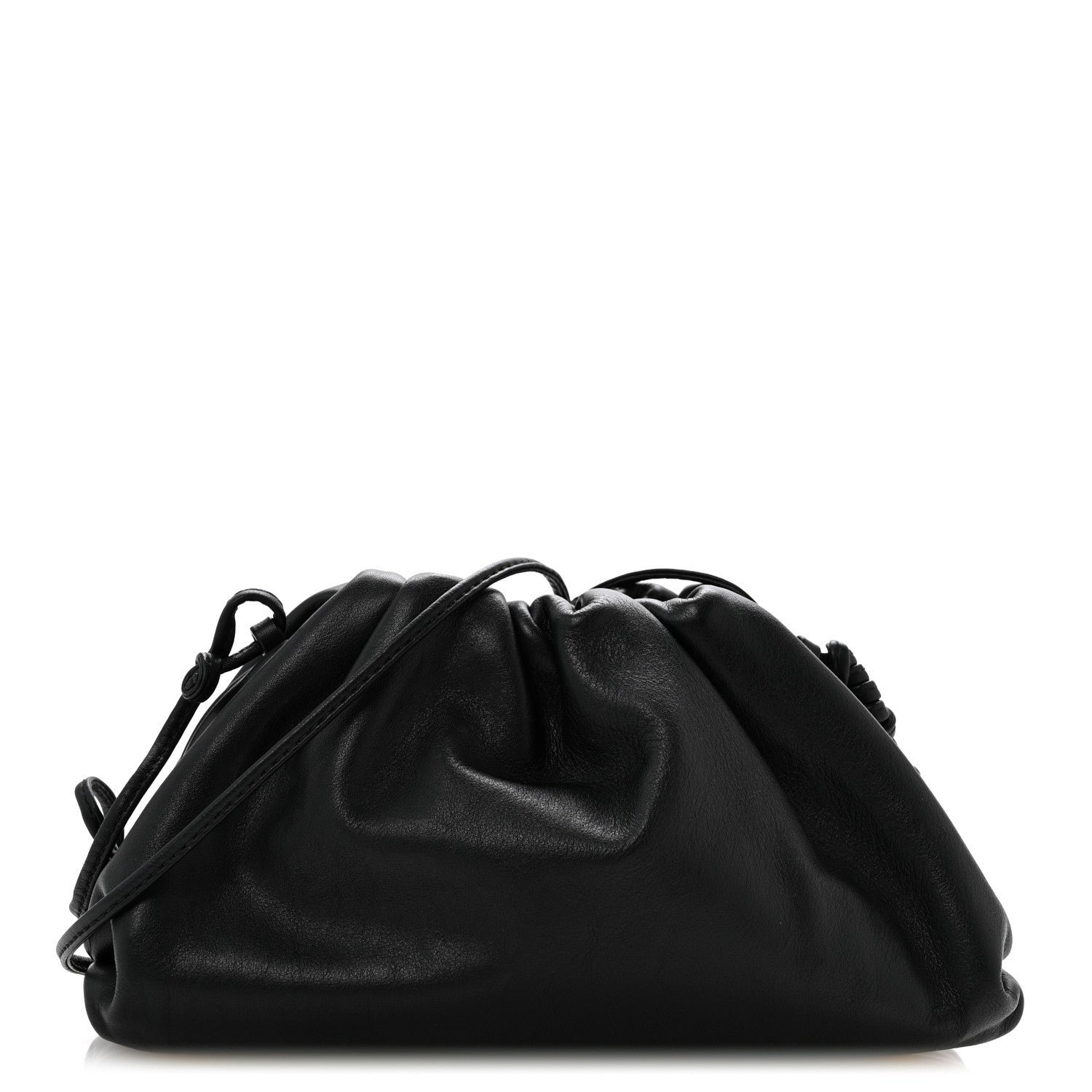 Bottega Veneta Butter Calfskin The Mini Pouch Black