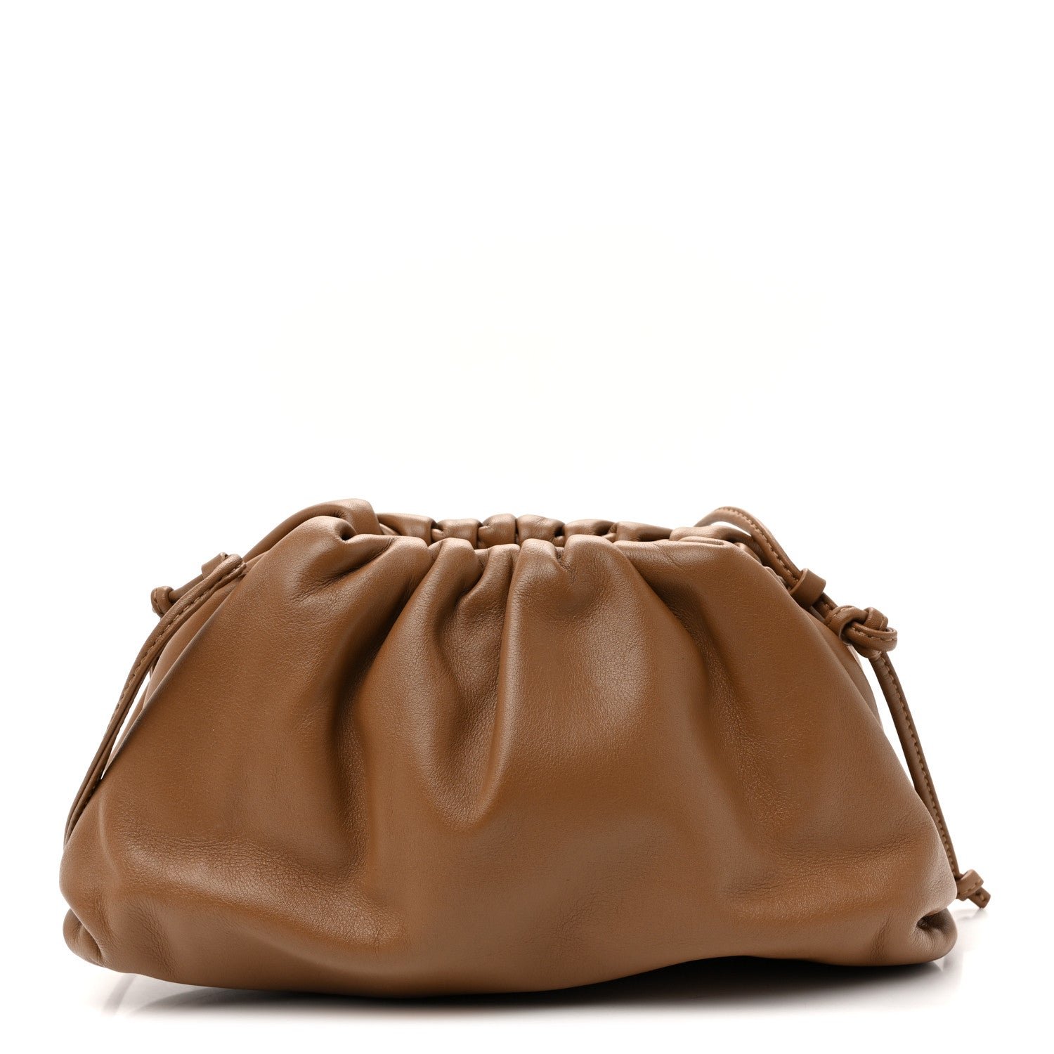 Bottega Veneta Butter Calfskin The Mini Pouch Camel