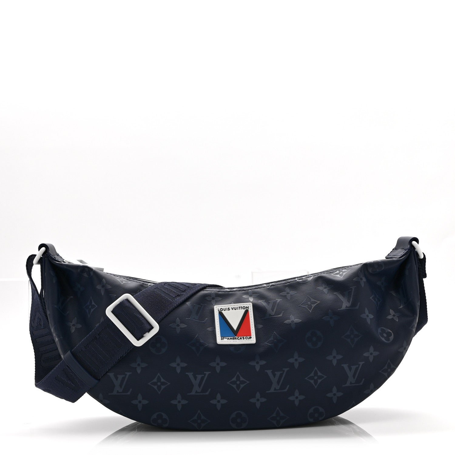Louis Vuitton Monogram Storm America's Cup Hamac Bag Navy