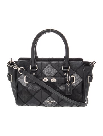 Leather Top Handle Bag