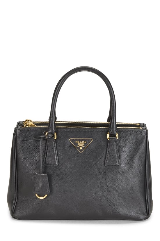 Black Saffiano Executive Tote Small