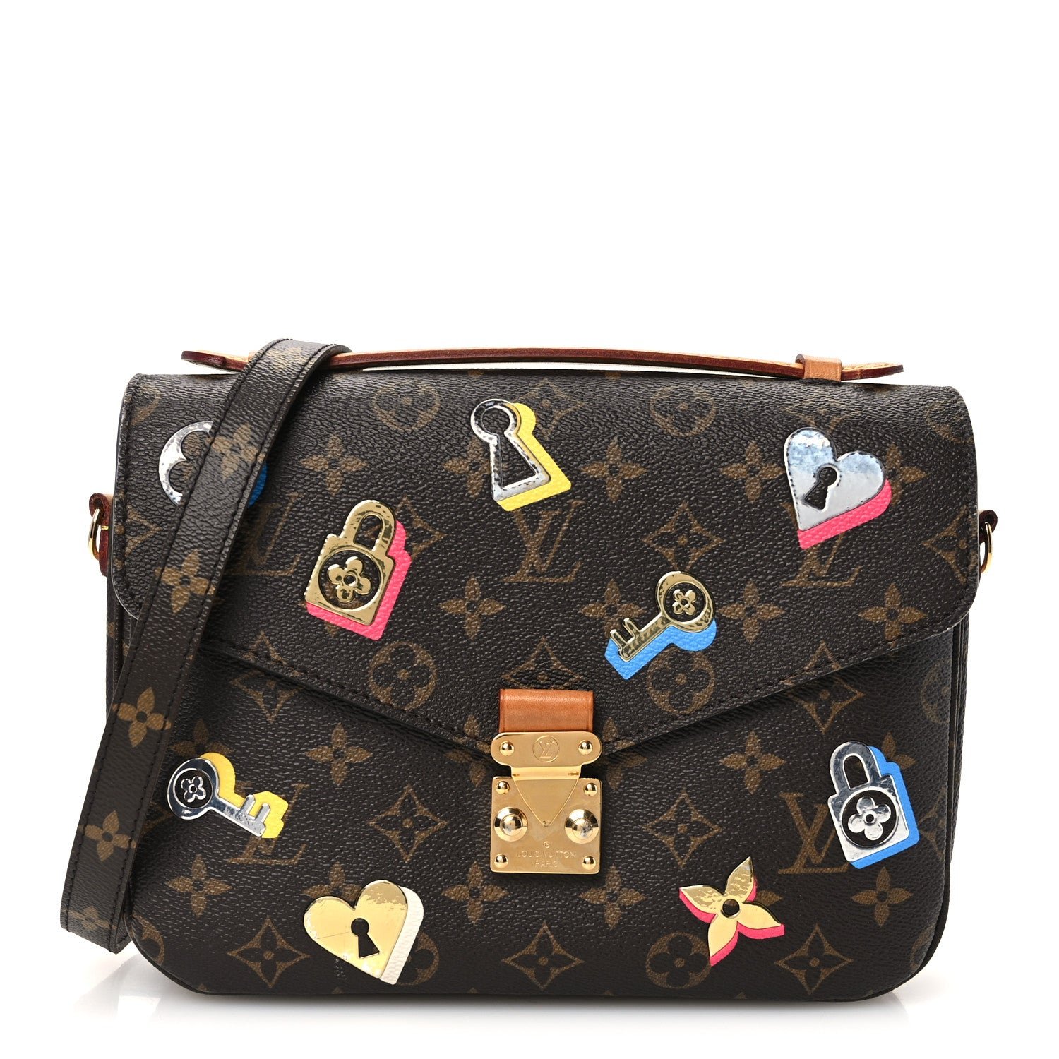 Louis Vuitton Monogram Love Lock Pochette Metis