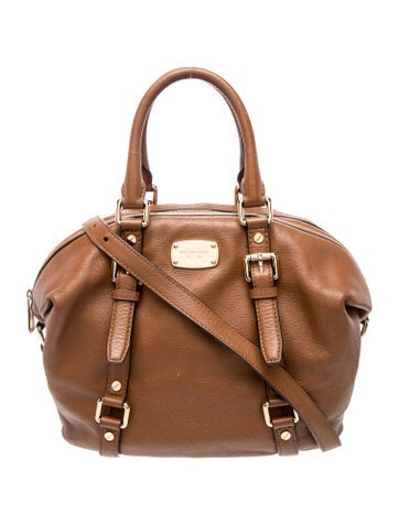 Leather Top Handle Bag