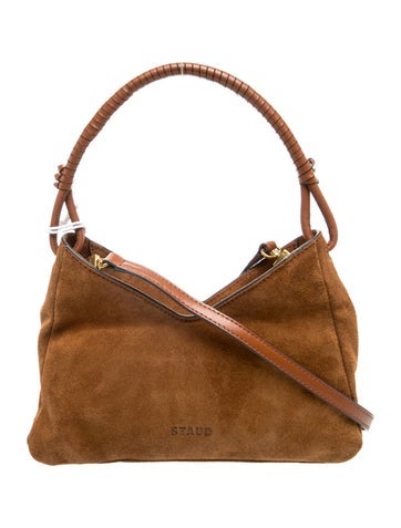Suede Top Handle Bag w/ Tags